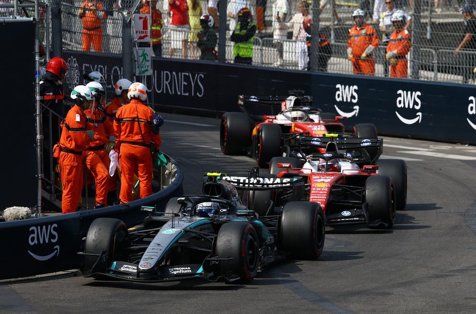 Charles Leclerc crashed at the exact same point as Lance Stroll just laps before