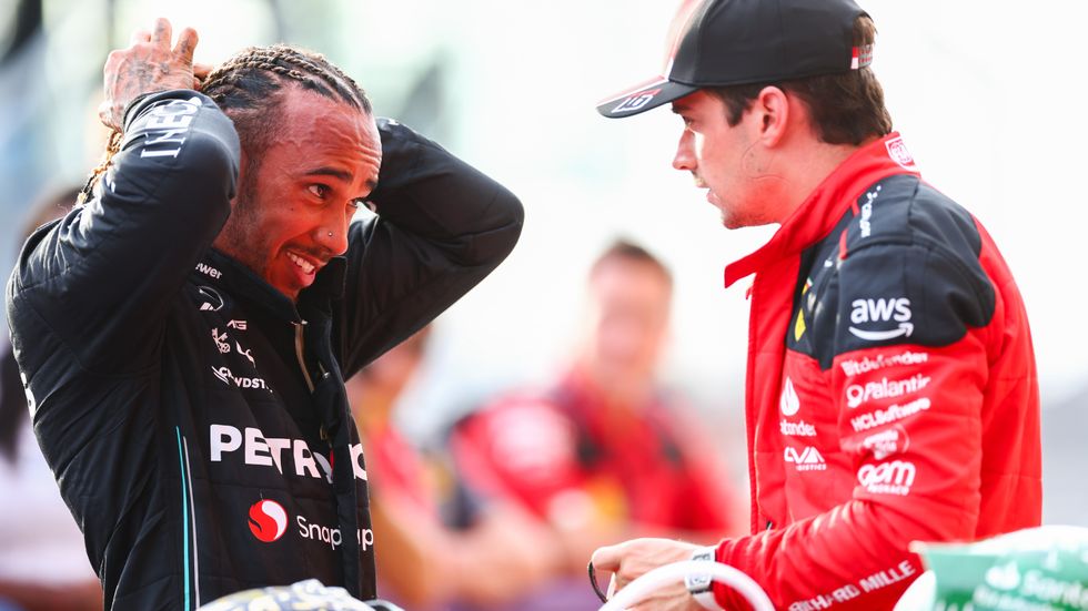 Charles Leclerc knew of Lewis Hamilton's move before it was announced