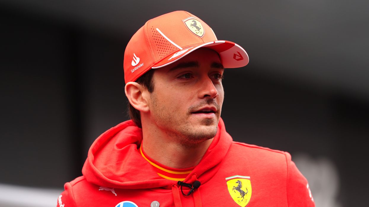Charles Leclerc Lewis Hamilton