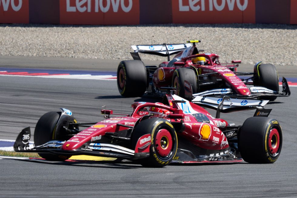 Charles Leclerc, Lewis Hamilton