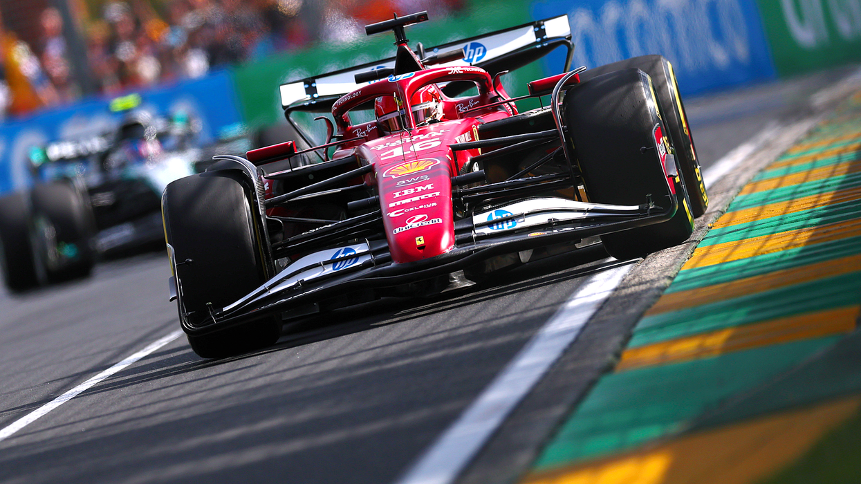 Charles Leclerc of Monaco driving the (16) Scuderia Ferrari SF-25 on track during practice ahead of the F1 Grand Prix of Australia at Albert Park Grand Prix Circuit on March 14, 2025 in Melbourne, Australia