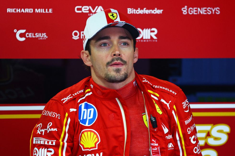 Charles Leclerc took pole on his home race