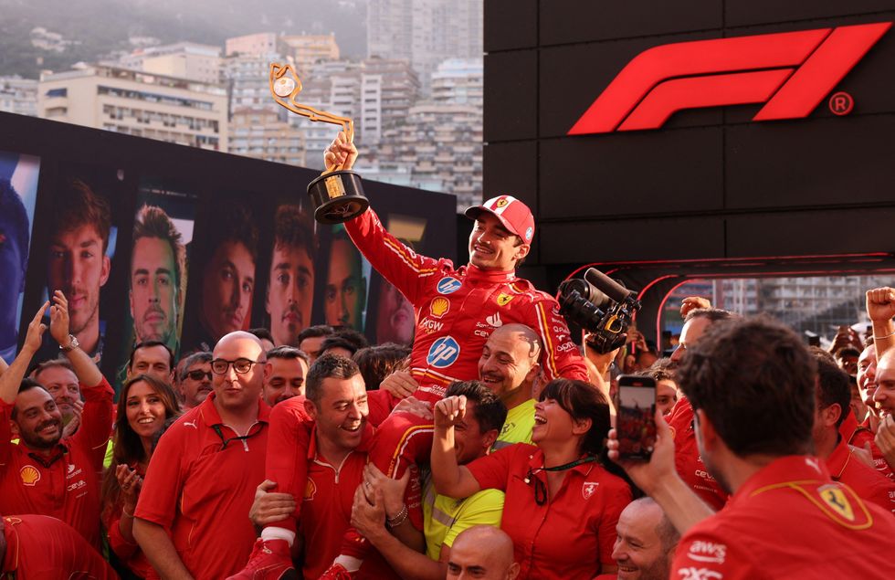 Charles Leclerc won a rather uneventful race