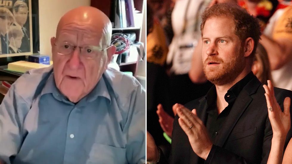 Charles Rae and Prince Harry