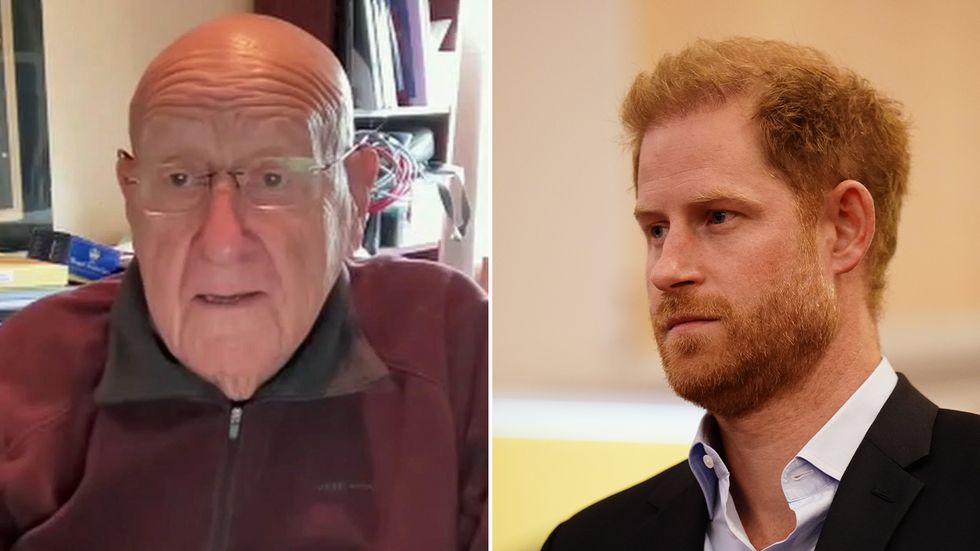 Charles Rae and Prince Harry