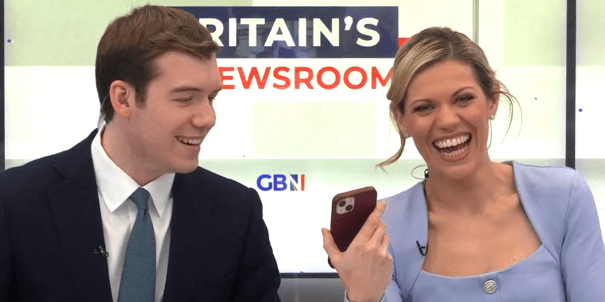 Watch hilarious moment villager picks up phone box call live on GB News in surprise dial-in Watch hilarious moment villager picks up phone box call live on GB News in surprise dial-in