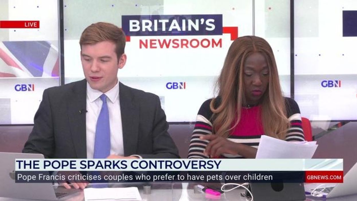 WATCH: Lively clash kicks off on GB News over US gun laws