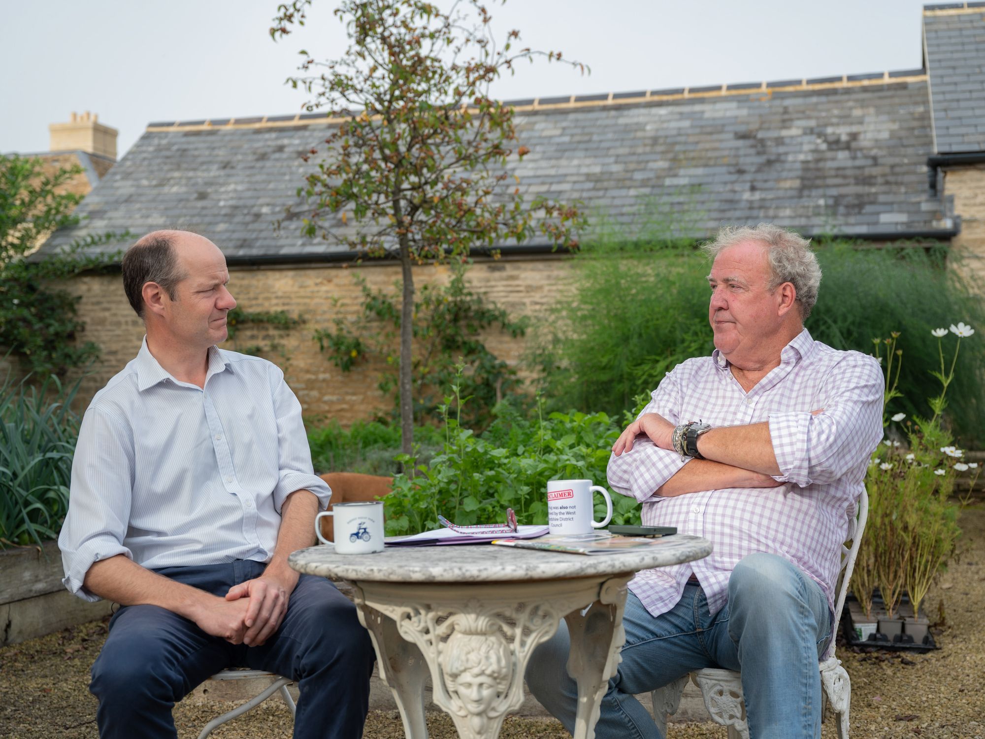 Charlie Ireland (left)