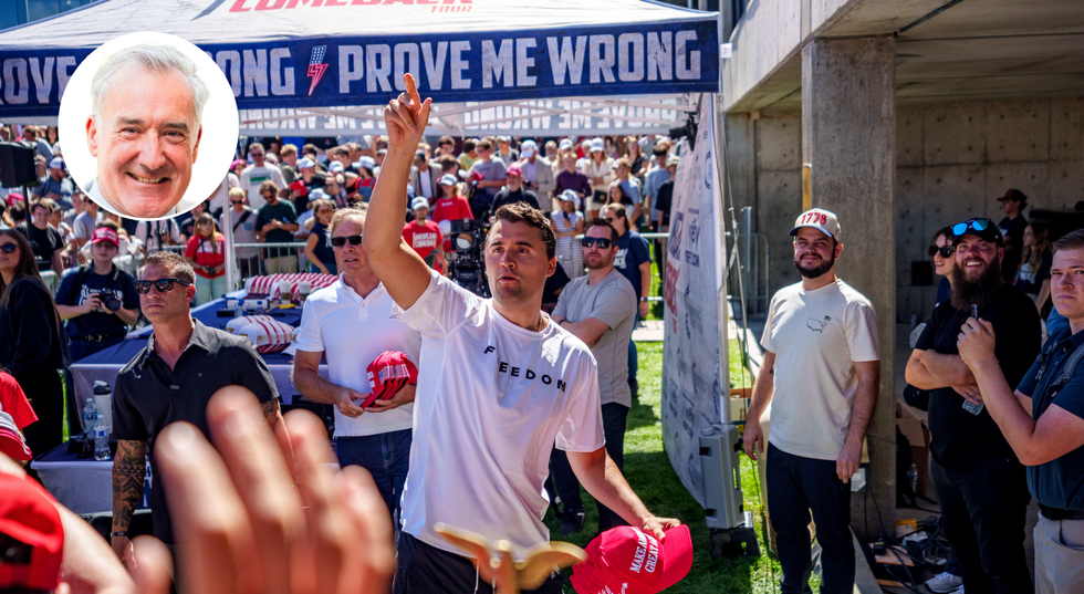 Charlie Kick at an event in Utah
