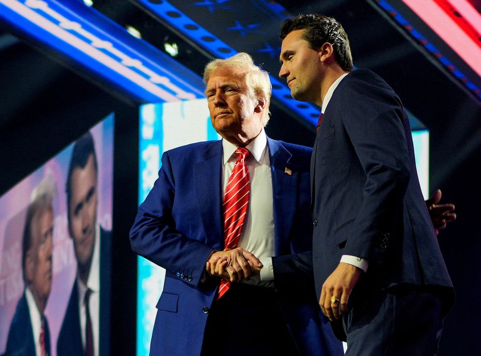Charlie Kirk and Donald Trump