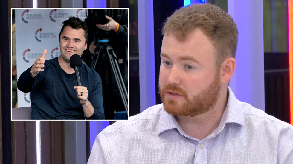 Charlie Kirk and Jack Ross