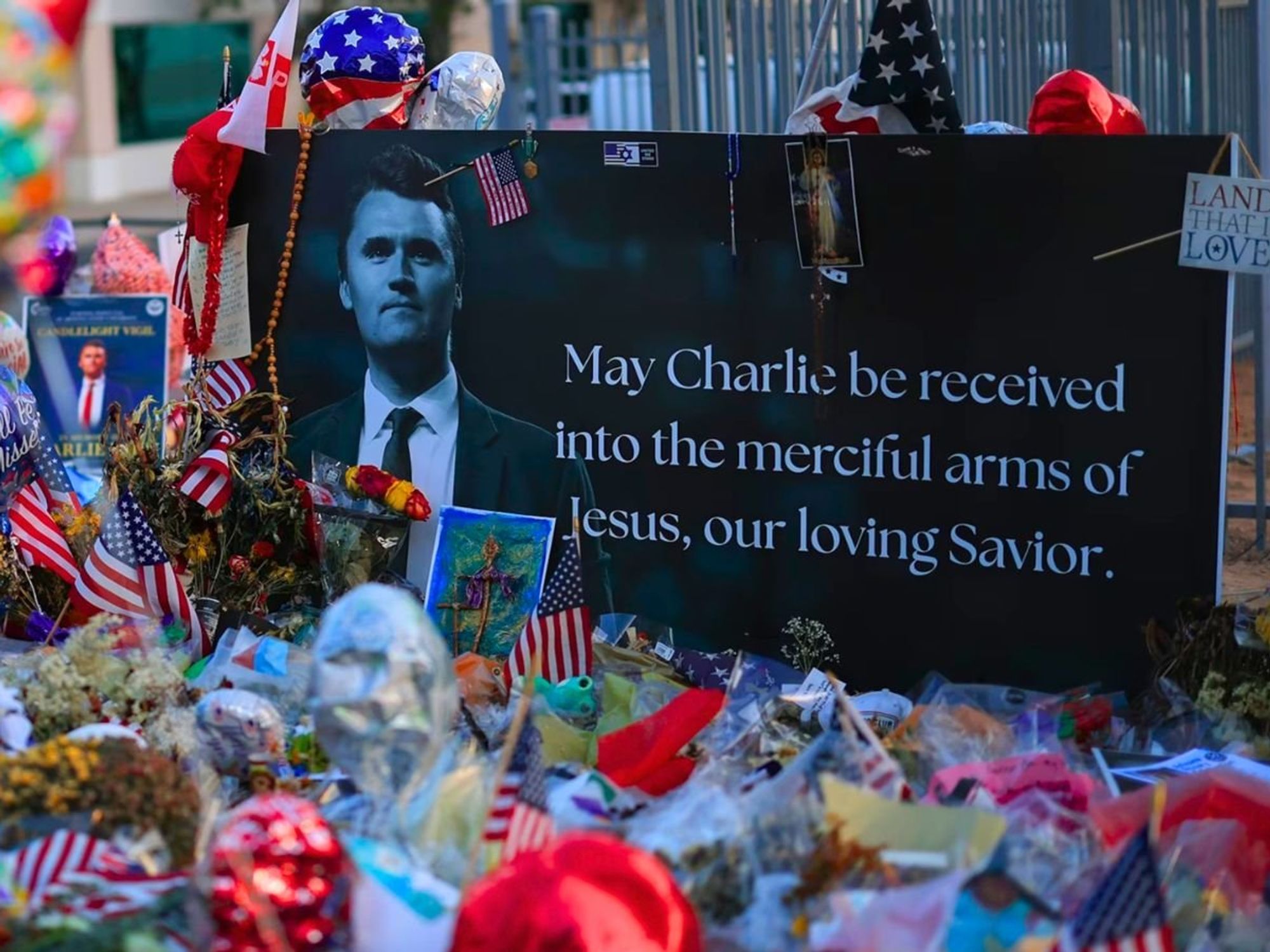 Charlie Kirk memorial