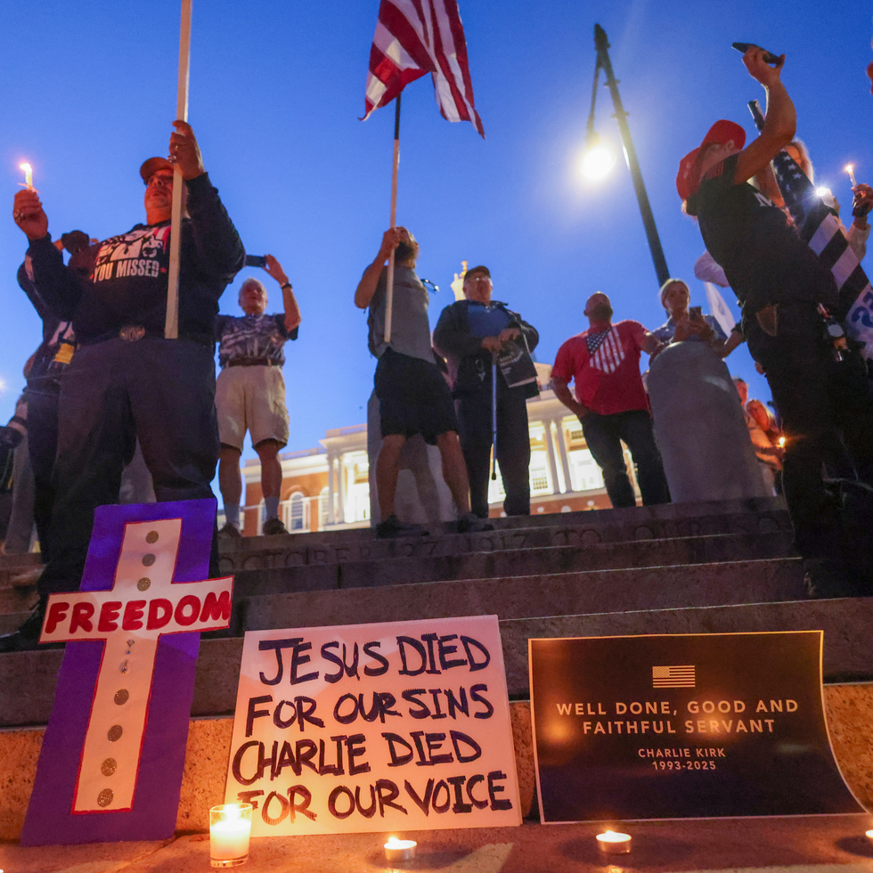 Charlie Kirk memorial