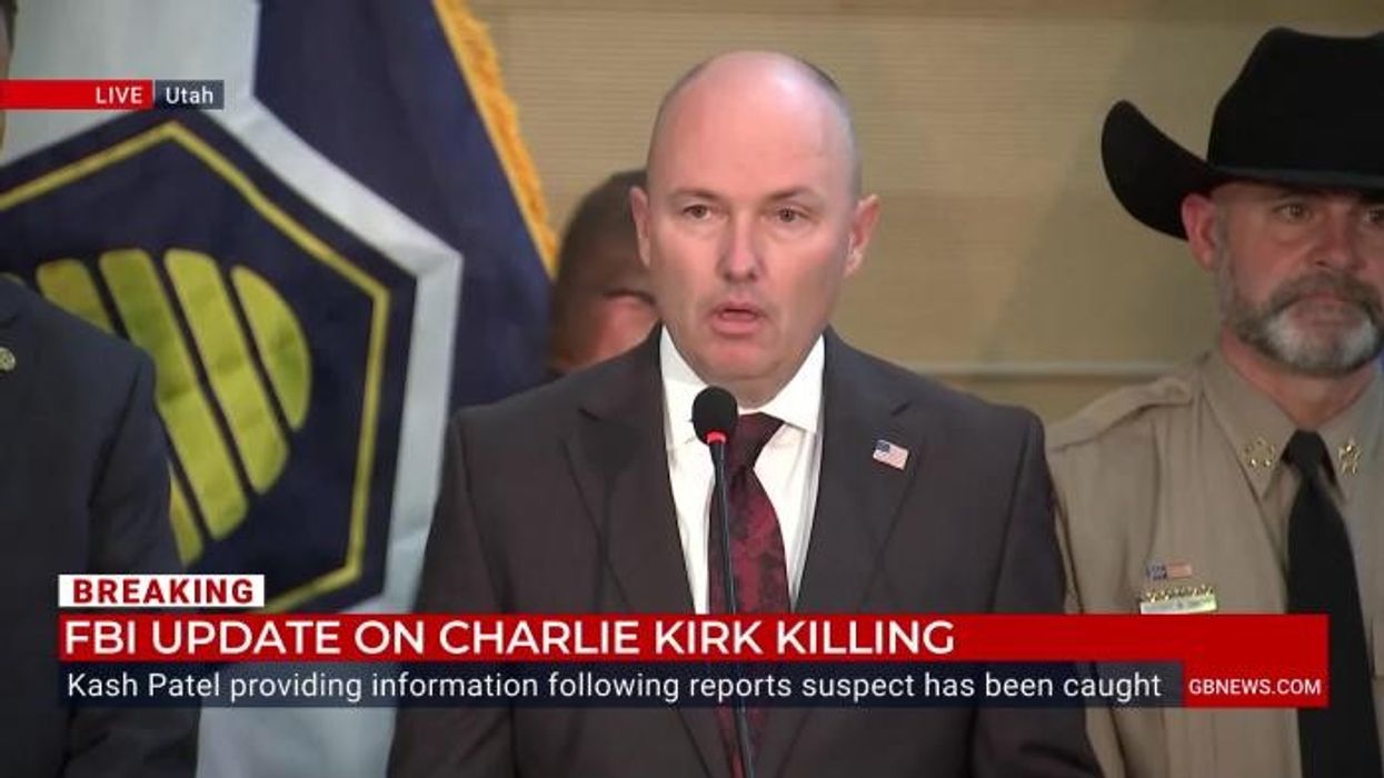Moment Utah Governor declares ‘we got him’ in major update on hunt for Charlie Kirk assassin