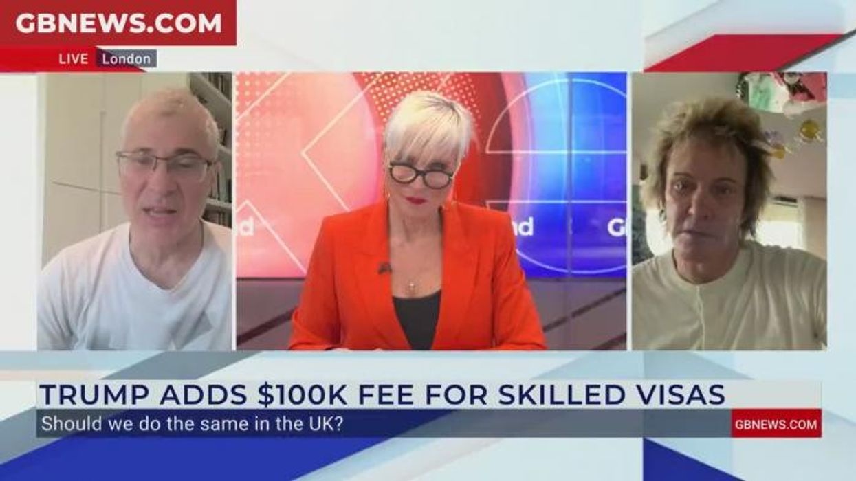 Charlie Mullins fumes as GB News guest accuses him of racism for demanding ‘British jobs for British workers’