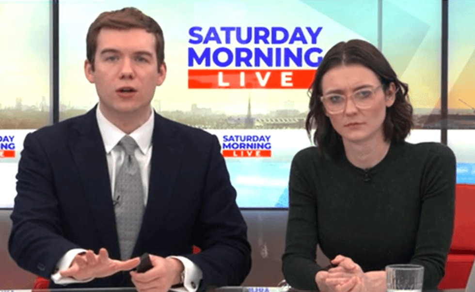 Charlie Peters and Olivia Utley