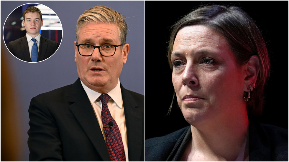 Charlie Peters, Keir Starmer and Jess Phillips