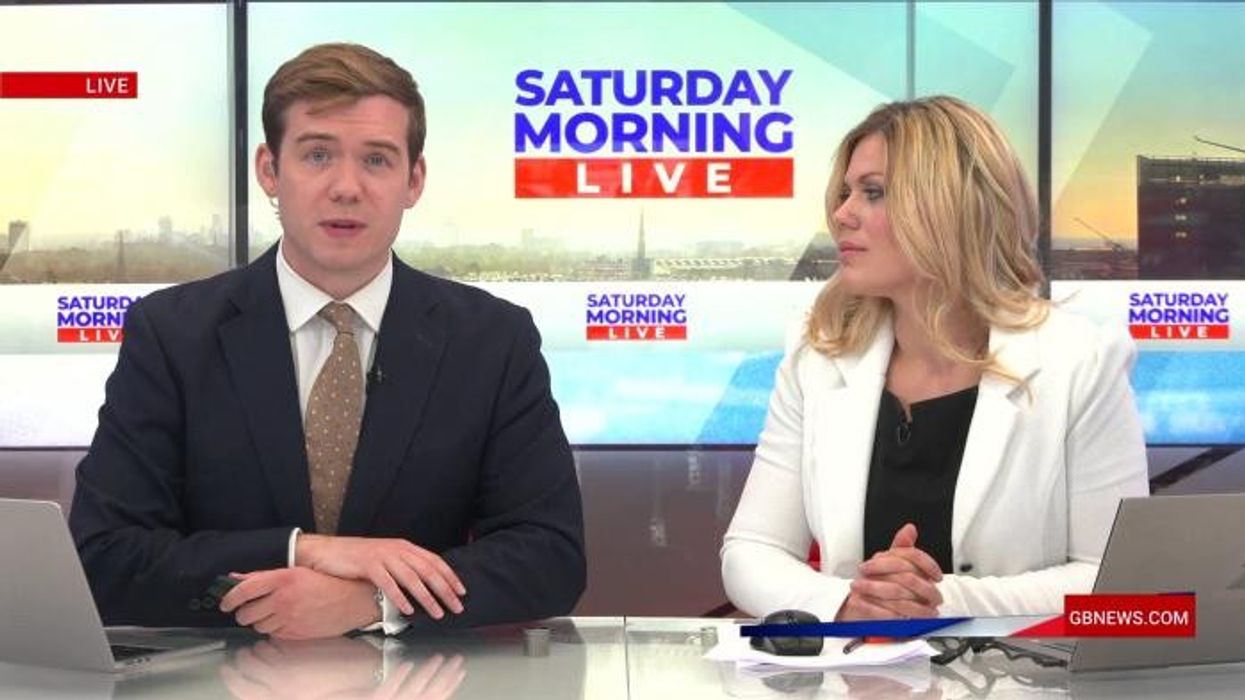 Charlie Peters recalls shambolic security at RAF Brize Norton during GB News visit after Palestine Action stunt