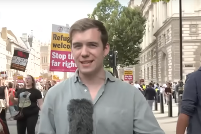 Charlie Peters: An 'anti-facist' activist attacked me and my colleague in London. Here's what it's REALLY like reporting on left-wing rallies as GB News