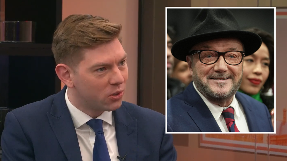 Charlie Rowley and George Galloway