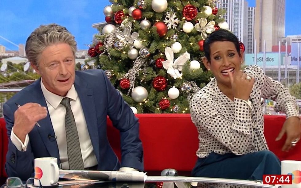 Charlie Stayt and Naga Munchetty