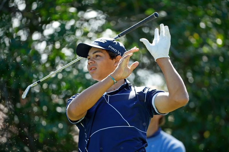 Charlie Woods, 15, bombarded by rowdy fans as qualifying attempt for PGA  Tour event falls short