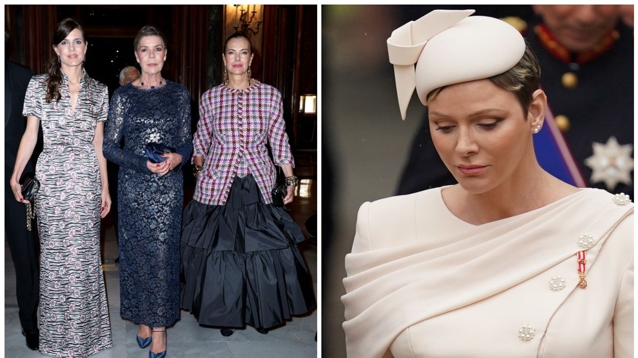 Charlotte Casiraghi, Princess Caroline, Carole Bouquet, Princess Charlene