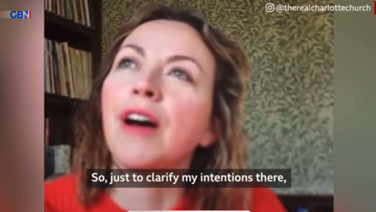 Charlotte Church issues stern response to 'antisemitism' backlash after leading pro-Palestine chant