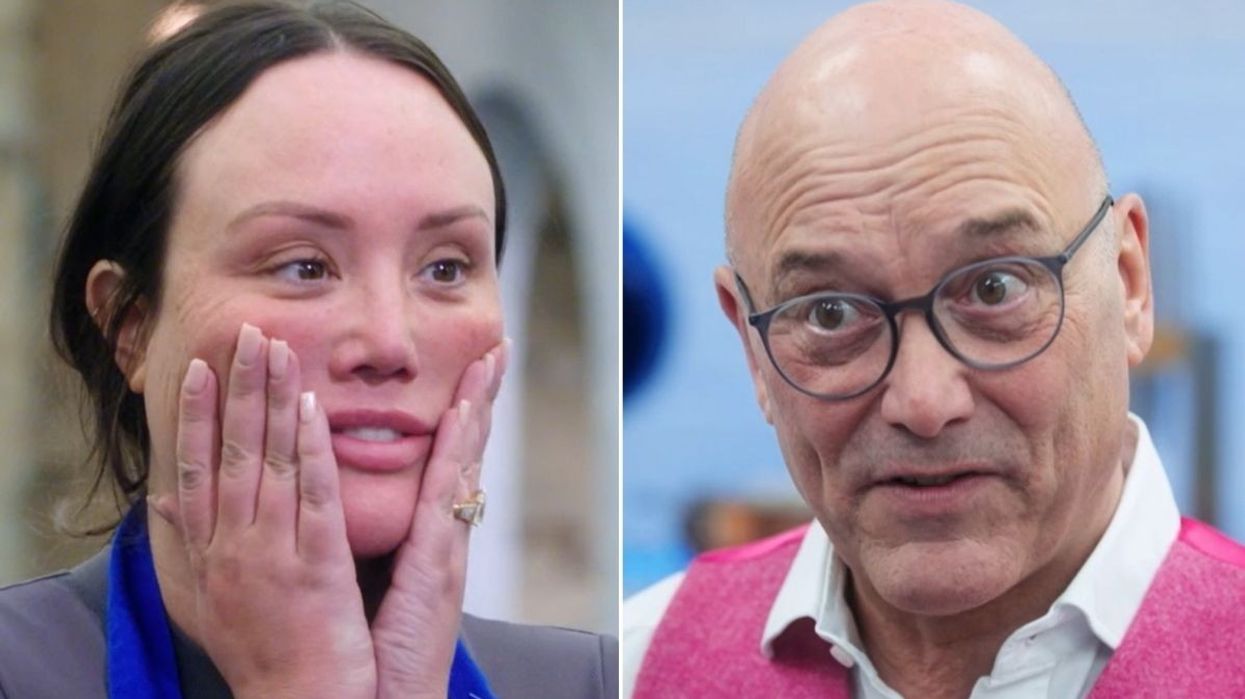 Charlotte Crosby and Gregg Wallace