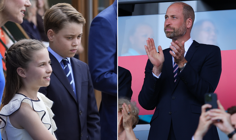 Charlotte, George and Prince William
