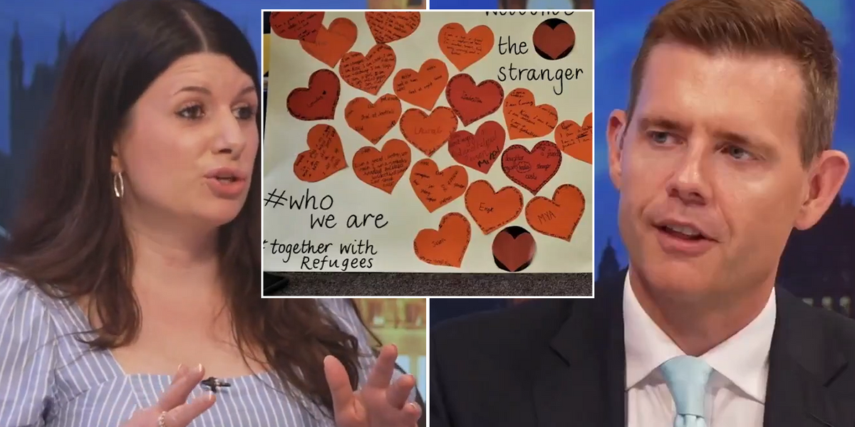 Matt Goodwin left astonished as reporter lifts lid on children ‘sending Valentine’s Day cards to migrants’