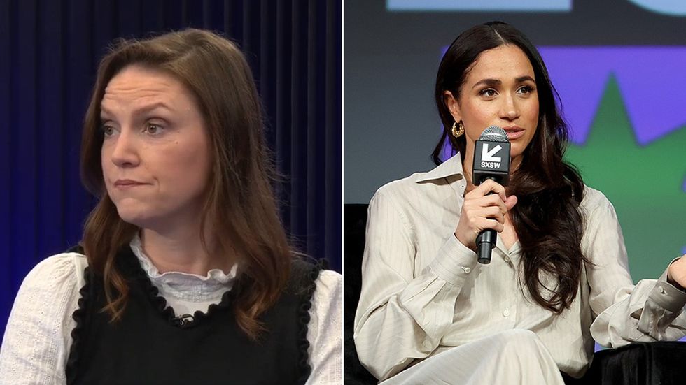 Charlotte Griffiths and Meghan Markle