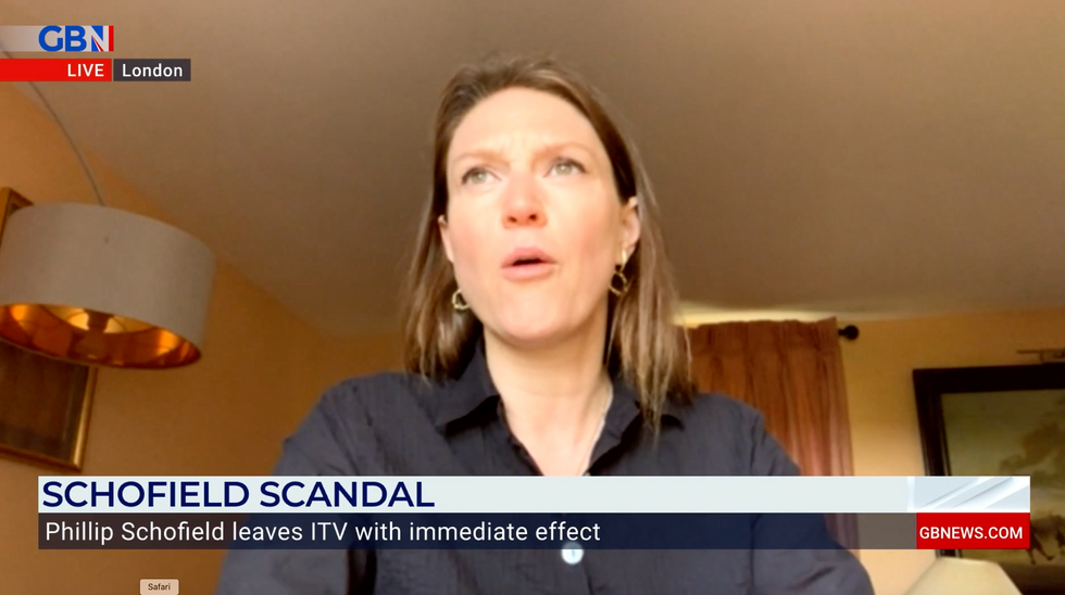 Charlotte Griffiths joins GB News to discuss Phillip Schofield