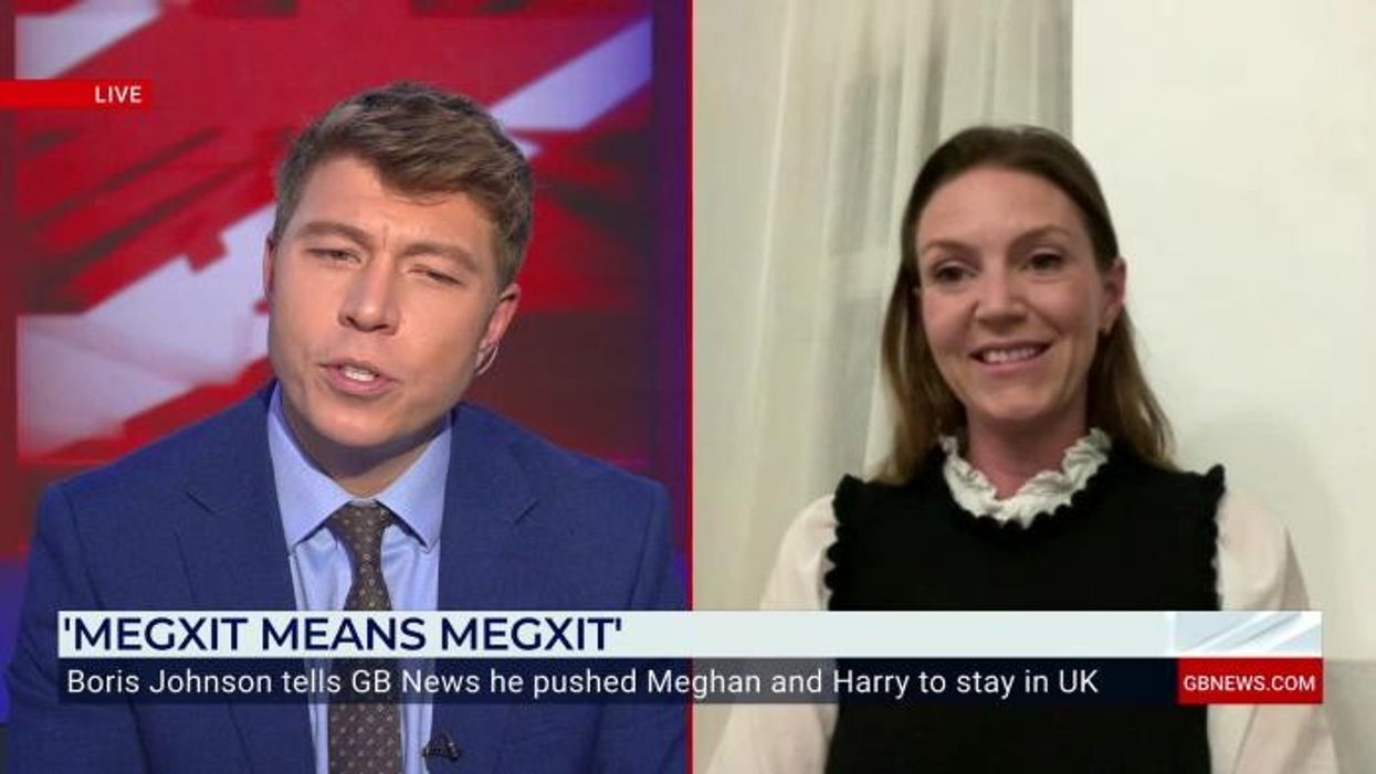 WATCH: Charlotte Griffiths reacts to Boris Johnson's 'pathetic' bid to keep Harry and Meghan in Britain