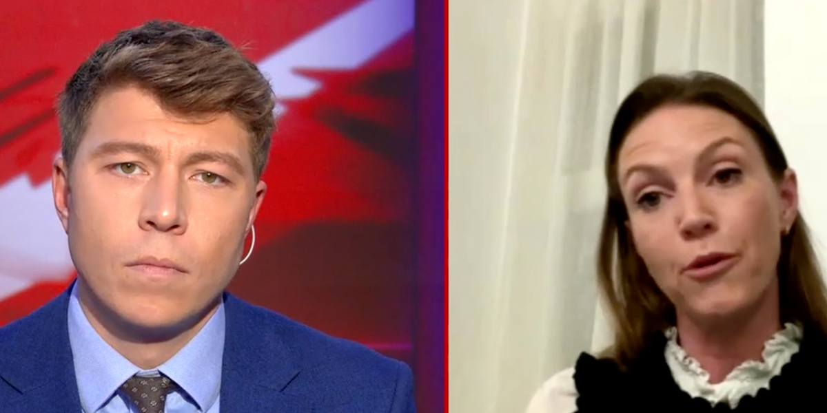 NextImg:WATCH: Charlotte Griffiths reacts to Boris Johnson's 'pathetic' bid to keep Harry and Meghan in Britain