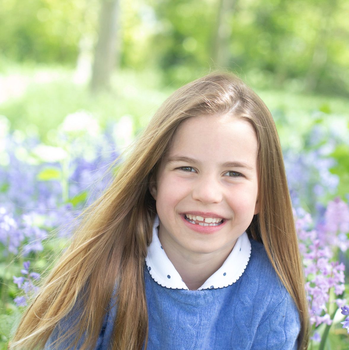 Charlotte helped her parents and brothers to load a van with food and delivering meals for people in need in Norfolk for her fifth birthday.