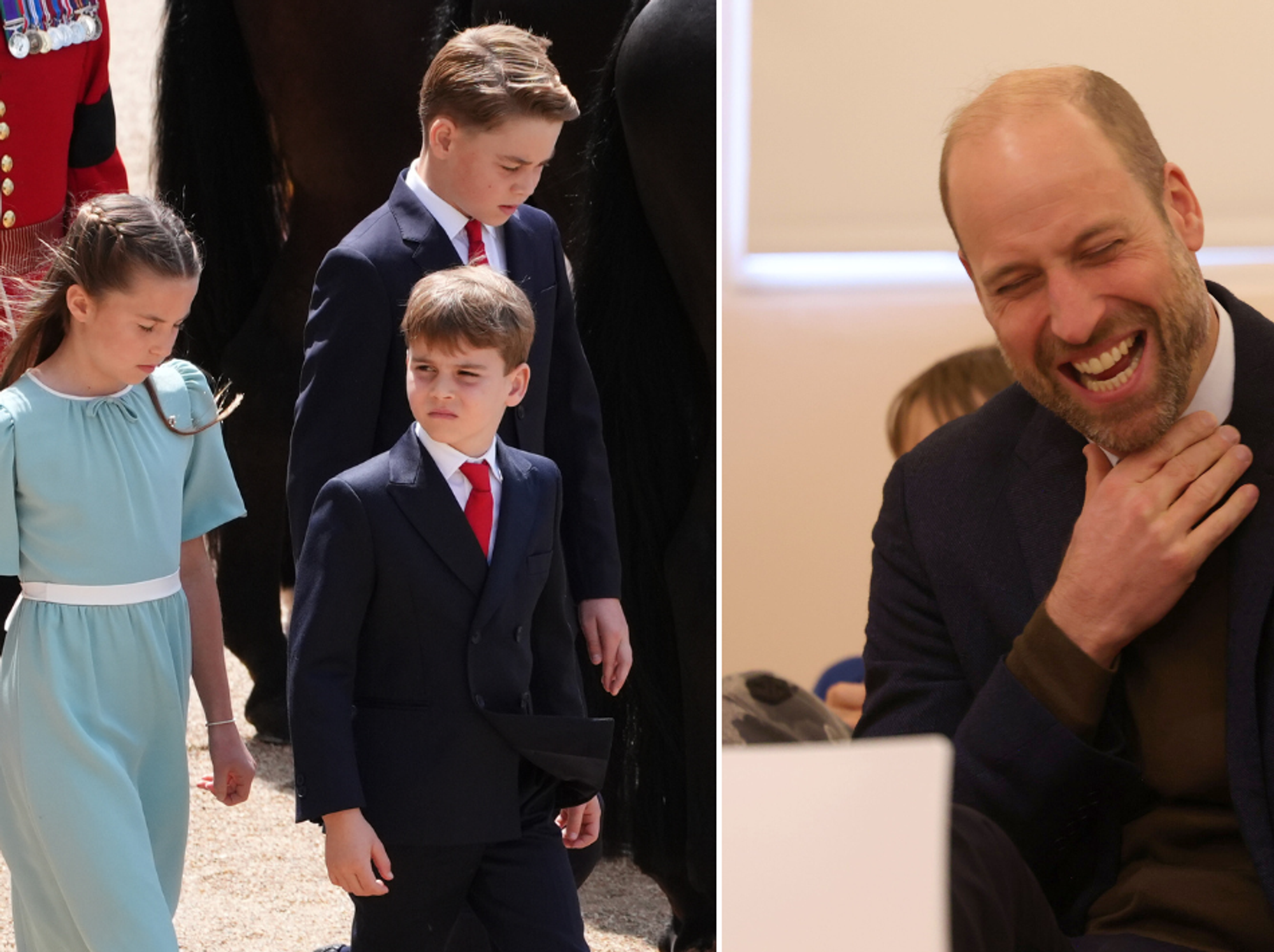 Charlotte, Louis and George