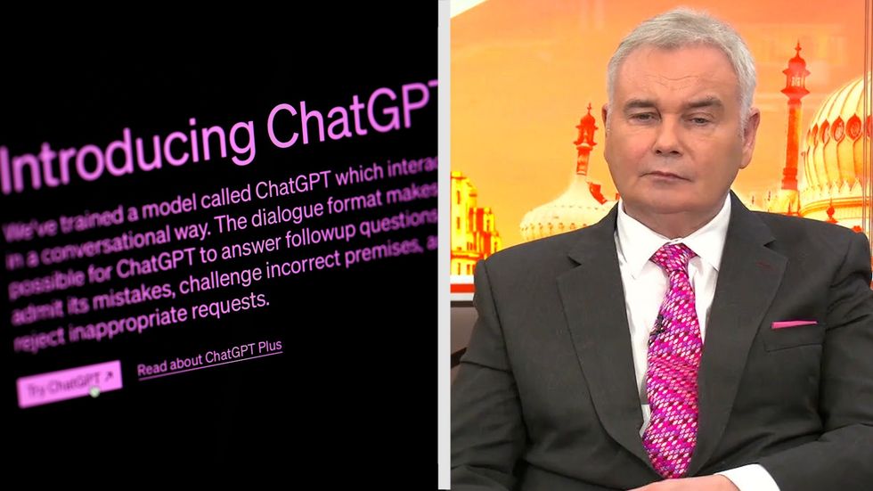 ChatGPT and Eamonn Holmes