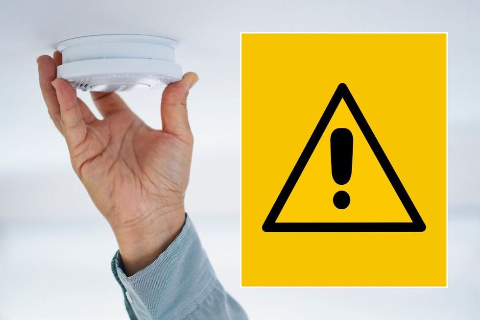 Checking an alarm / Warning sign