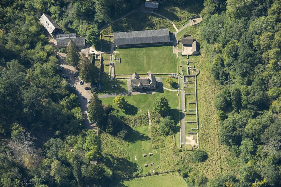 Chedworth Roman Villa in Gloucestershire