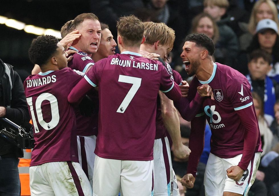 Chelsea conceded a last-gasp equaliser to Burnley