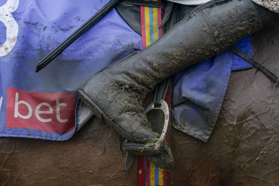 Cheltenham Festival mud