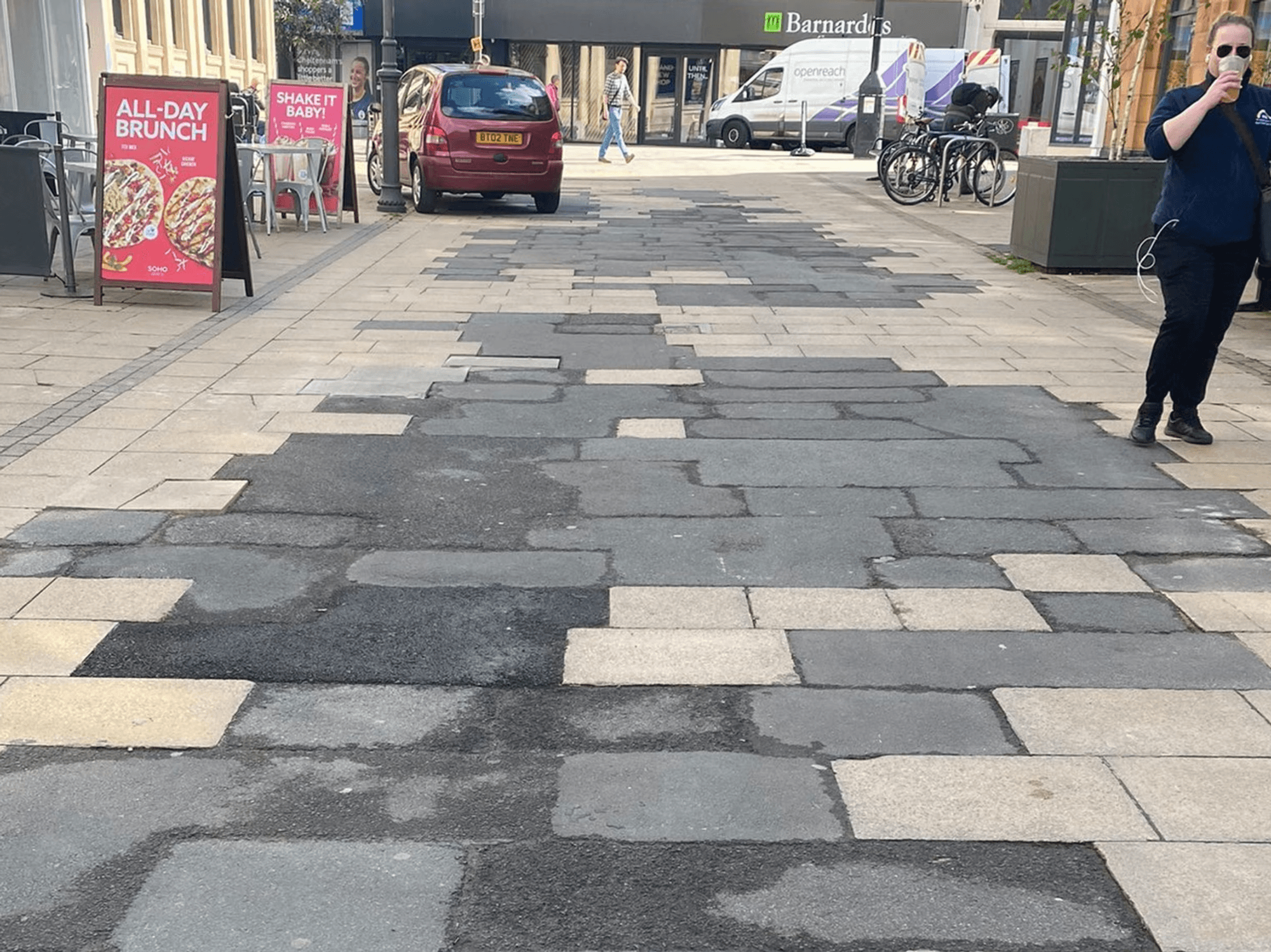Cheltenham street scars