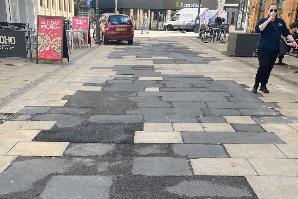 Cheltenham street scars