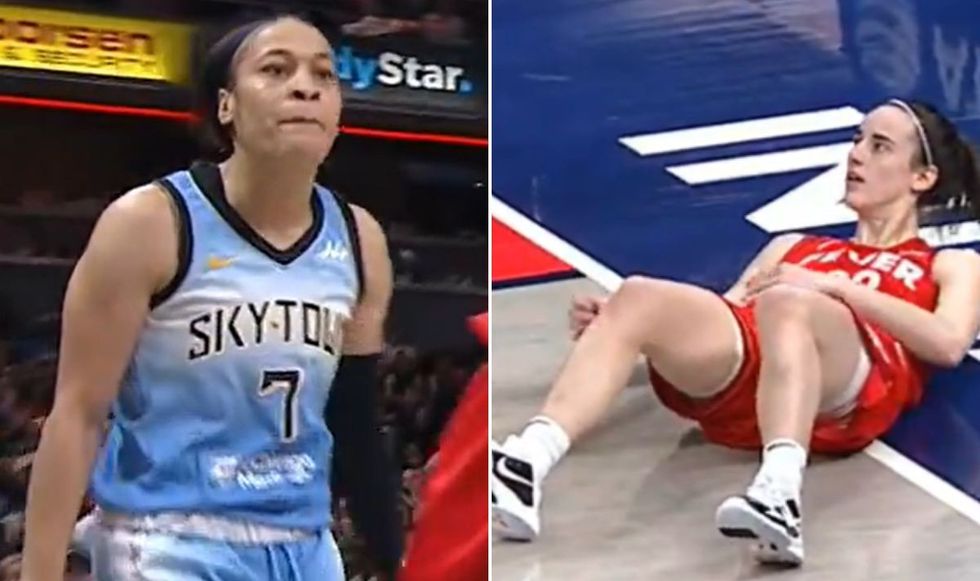 Chennedy Carter\u2019s foul on Caitlin Clark sparked a huge debate