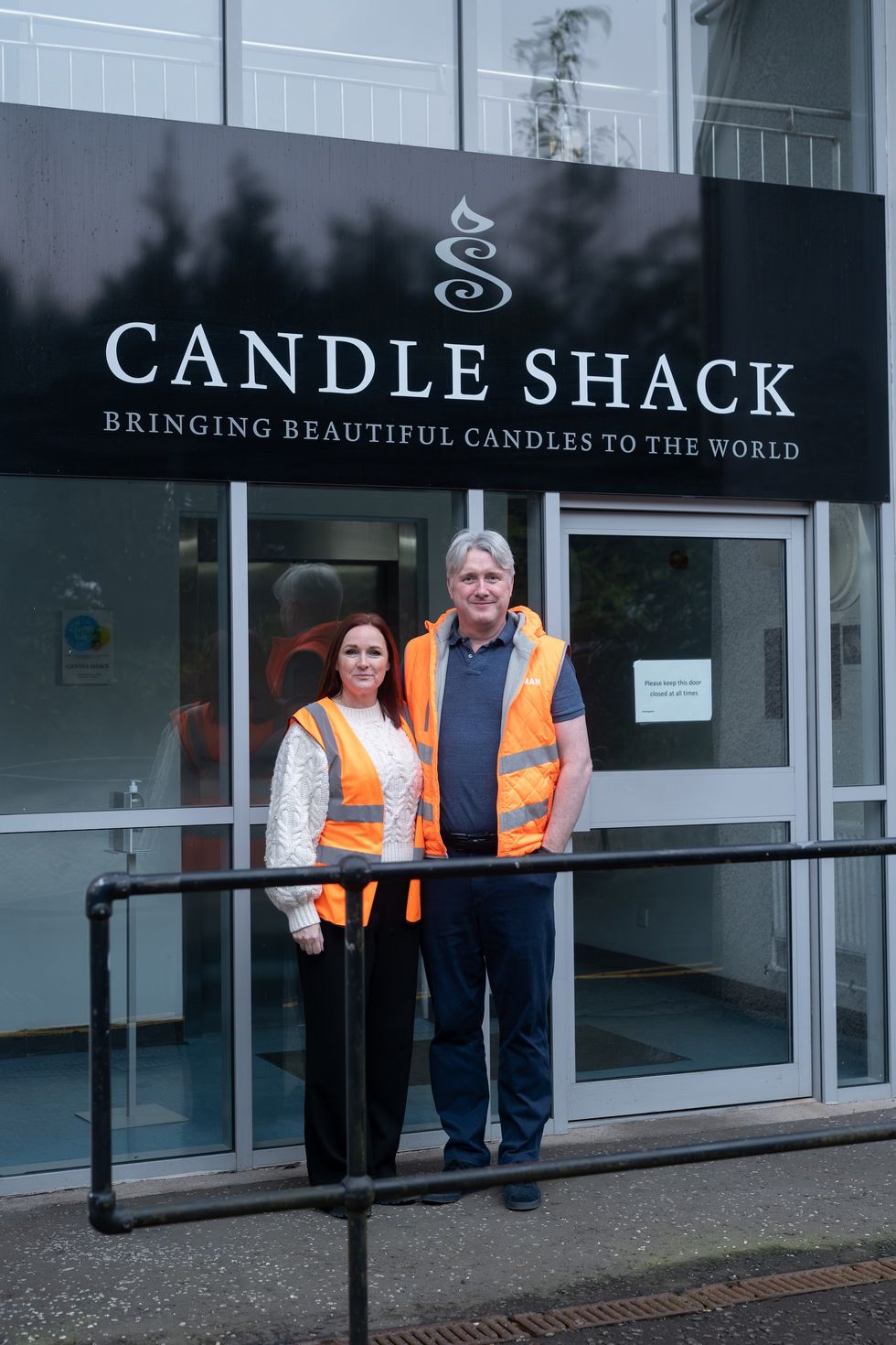 Cheryl and Duncan Maclean, the founders of Candle Shack 2