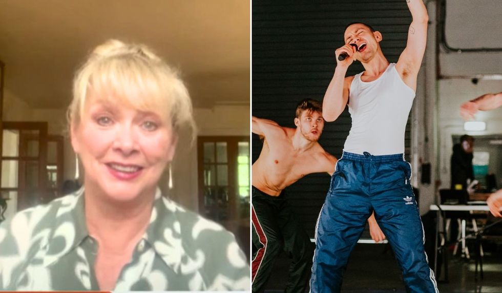 Cheryl Baker and Olly Alexander