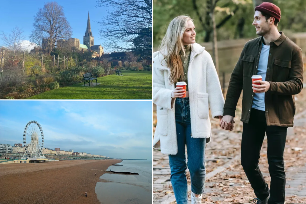 Chichester / Brighton / couple on walk