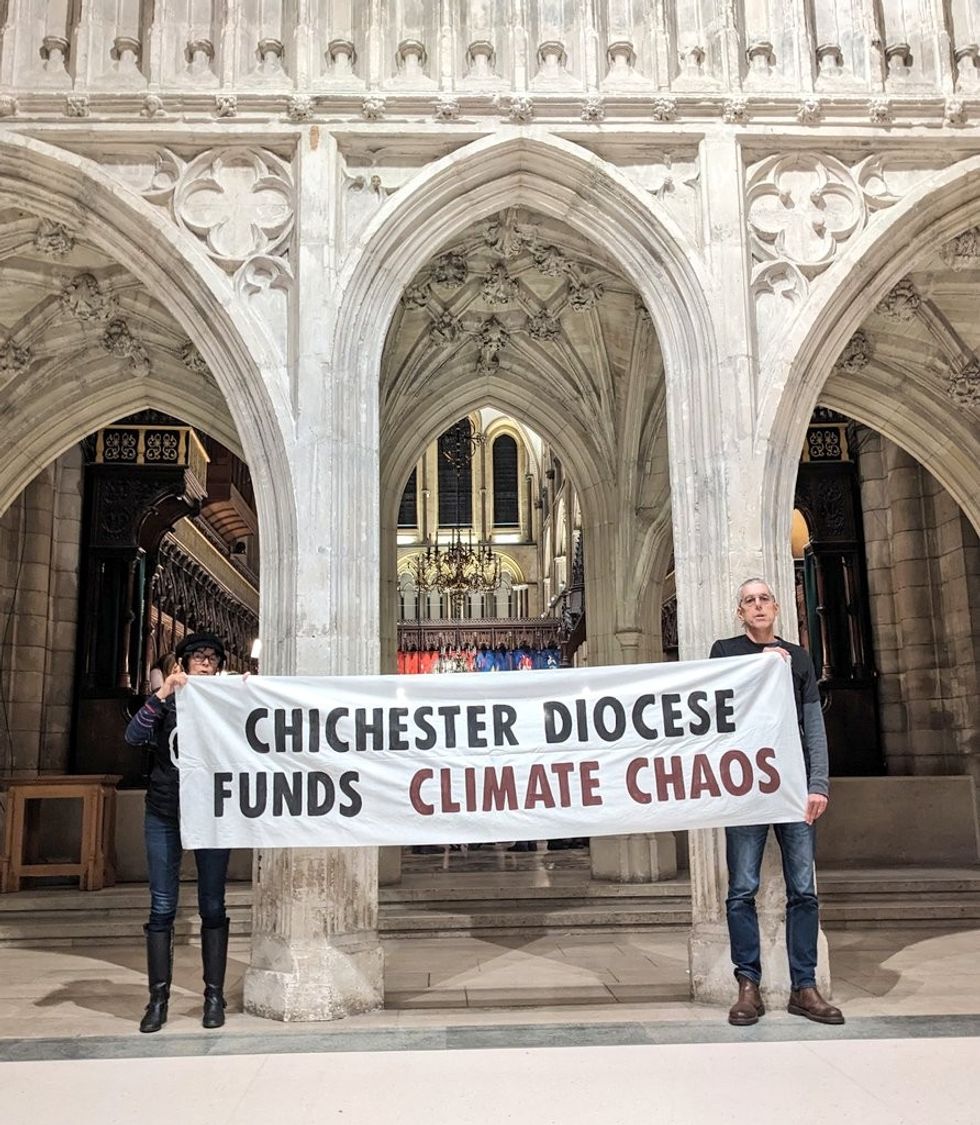 Chichester protest