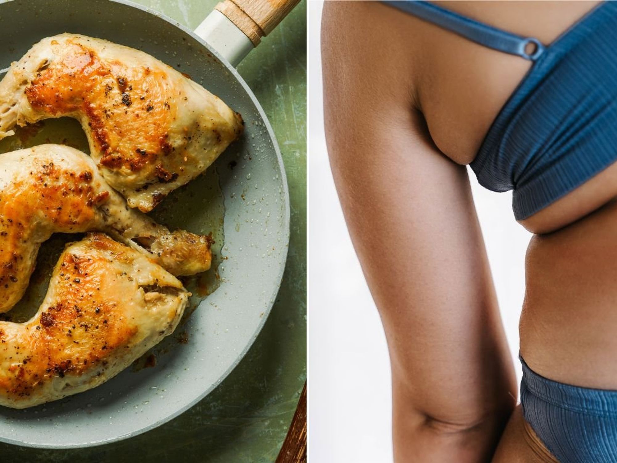 CHICKEN AND BELLY FAT